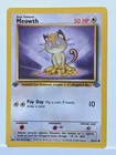 Meowth 56/64 1st Edition Jungle Pokemon Card 1999 - NM