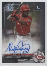 2017 Bowman Chrome Prospect Auto Alfredo Rodriguez #CPA-AR Auto y5m