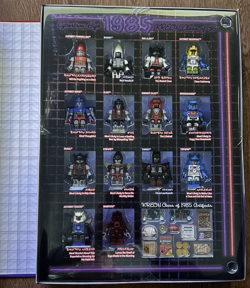 KRE-O Transformers Cybertron KREON Class OF 85 30 Pack Hasbro SDCC 2015 - Image 4 of 4