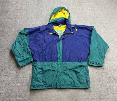 HELLY HANSEN Vintage Jacke Gr. 2XL Windbreaker Regenjacke Windjacke 22305 Grün
