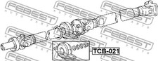 Antriebswellenlager TCB-021 FEBEST für LEXUS GS IS II IS III IS C LS RC
