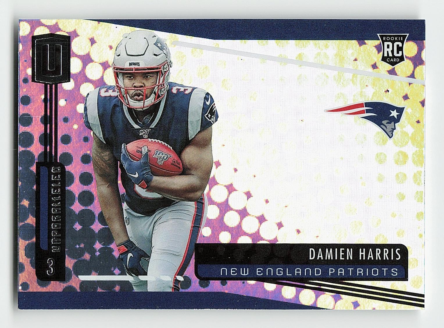 2019 Panini Unparalleled #265 Damien Harris Rookie