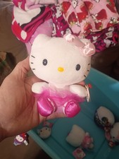 Ty Beanie Baby💜HELLO KITTY BALLERINA Pink Tutu 6" PLUSH New MWMT's