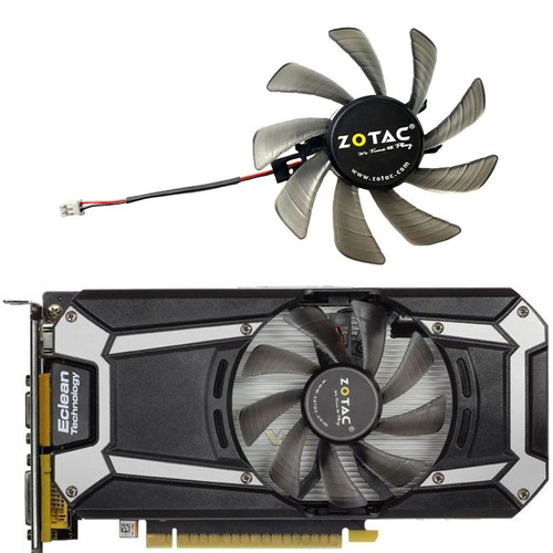 Cooling Fans Replacement for ZOTAC GTX750 750ti Thunder Edition PA Graphics Card - Bild 10 von 12