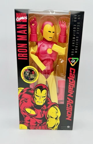 Captain Action Iron Man 1:6 Scale Uniform  Equipment Set 2013 Figure NEW
