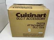 Cuisinart DLC 7 Accessory Pasta Maker Attachment DLC-054 6 Interchangeable Discs