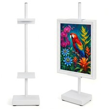 Adjustable Tabletop Easel Stand, White 17" H Easels for Display