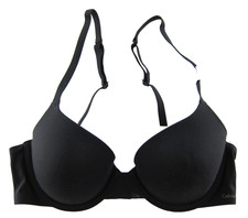 Calvin Klein Black Perfectly Fit Lightly Lined Full Coverage Underwire Bra 32B