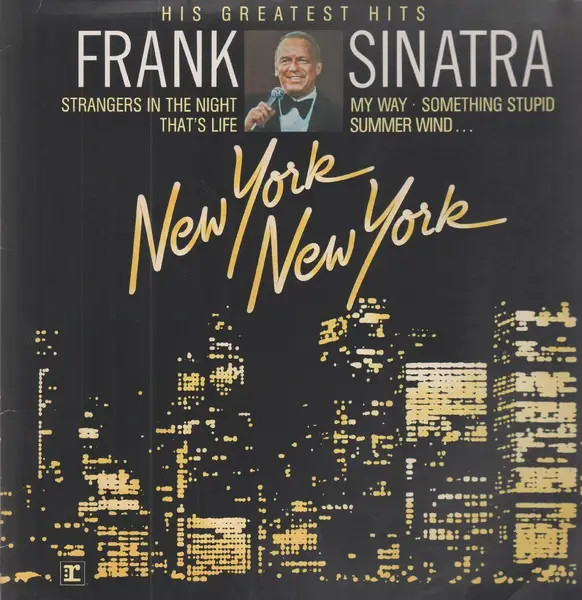 LP Frank Sinatra New York New York: His Greatest Hits NEAR MINT