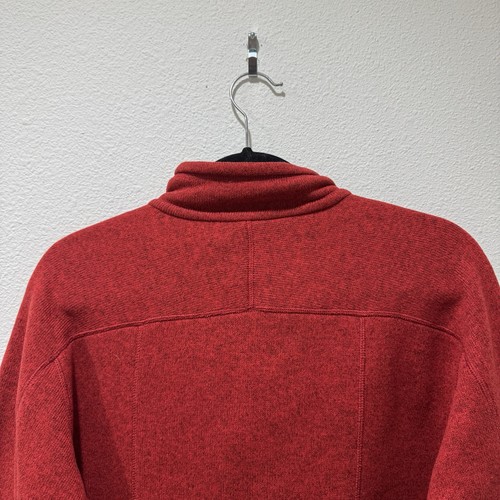 Patagonia Better Sweater Jacket Mens M Barn Red Fleece Full Zip Outdoors Hiking - Picture 6 of 7