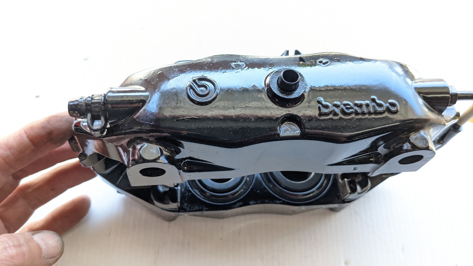 FERRARI 360 SPIDER modena ONE FRONT right BRAKE CALIPER 243541 BLACK