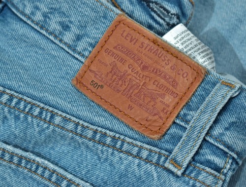 Pantaloni jeans denim donna Levis 501 W26 L28 - Foto 6 di 6