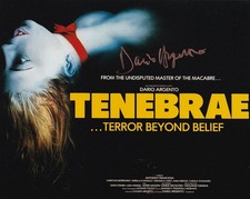 DARIO ARGENTO signed autograph 20x25cm TENEBRAE in person autograph COA