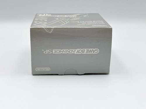 Game Boy Advance SP Console Platinum Silver Box GBA Tested Japan Region Free - Picture 17 of 21
