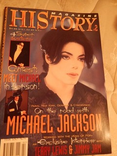 Michael Jackson da collezione STORIA rivista UFFICIALE NEWS rivista 1995 come nuovo