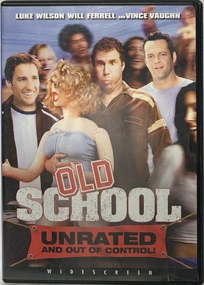 Old School Unrated DVD Widescreen Screen 