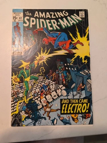THE AMAZING SPIDER-MAN #82 1970 MARVEL COMICS Mid A