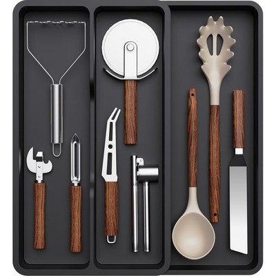 Lifewit Expandable Kitchen Utensil Organizer Drawer Tray Silverware