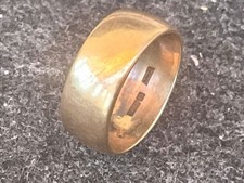 GOLD WEDDING BAND UNISEX 9CT HALLMARKED