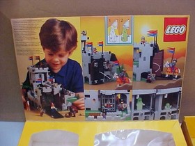 LEGOLAND 6081 KINGS MOUNTAIN FORTRESS COMPLETE WITH BOX VERY NICE 1990