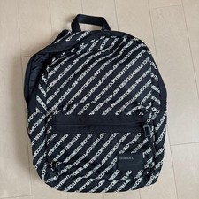 DIESEL logo all over pattern backpack Backpack black