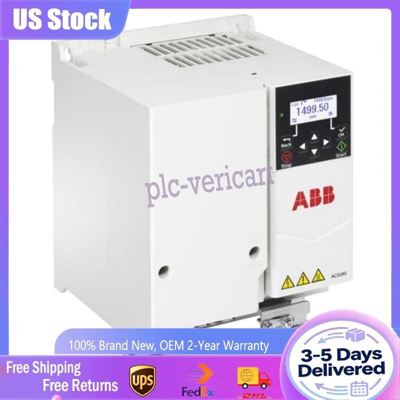 New In Box1pc ABB ACS180-04N-25A0-4 frequency converter 11 KW US Free TAX