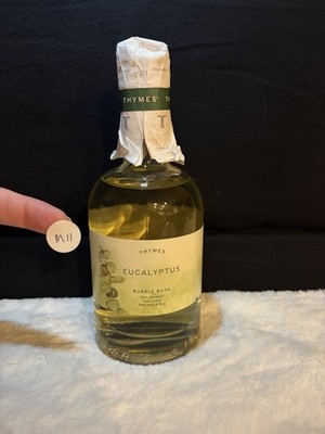 Thymes Bubble Bath Paraben-Free Eucalyptus Scent 340ml / 11.5 fl oz