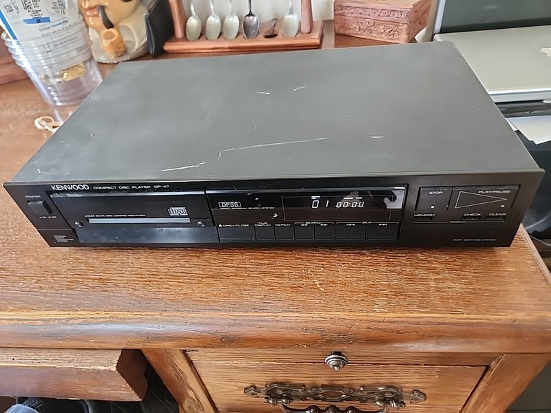 Kenwood DP-47 CD Player Compact Disc Vintage Audiophile Home Audio