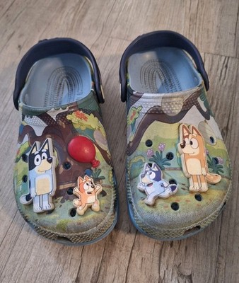 Crocs J2 Gr. 33-34 Bluey blau