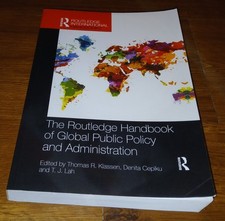 Routledge Handbook of Global Public Policy and Administration by Denita Cepiku