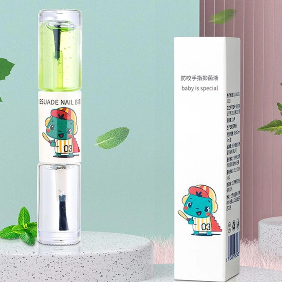 No Bite Stop Nail Biting Bitter Non Toxic Nail Care 10ml DE G4I8