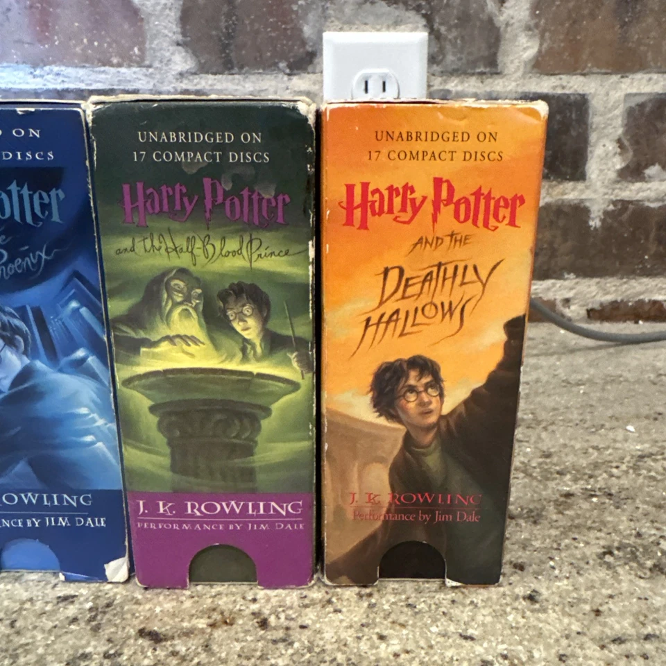 Harry Potter Complete Collection Audio CD Set Books 1 - 7⭐JK Rowling & Jim Dale - Image 4 of 4
