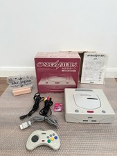 Sega Saturn White Console Boxed - Complete - NTSC J - Japan Import - UK Stock