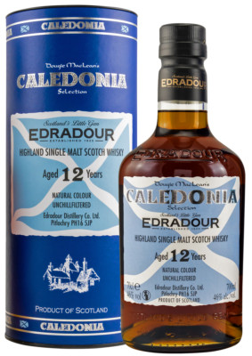 (109,93 /L) Edradour 12 Jahre Caledonia Selection Scotch Single Malt, 0,7 Liter