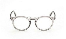 GUESS GU8236 081 Smoke Grey Plastic Round Optical Eyeglasses Frame 50-20-145 LP