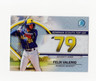 2023 Bowman Chrome Felix Valerio #BTP-79 Scouts Top 100 Milwaukee Brewers