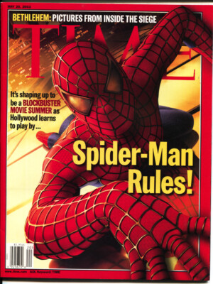 MAG: Time-5/20/2002-Spider-man Rules! cover & feature-High grade newsstand co...
