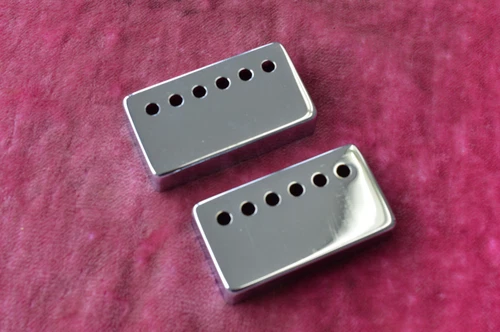 Vintage Gibson 1960's Chrome Patent Sticker PAF pickup cover set ES-335 SG 1965.