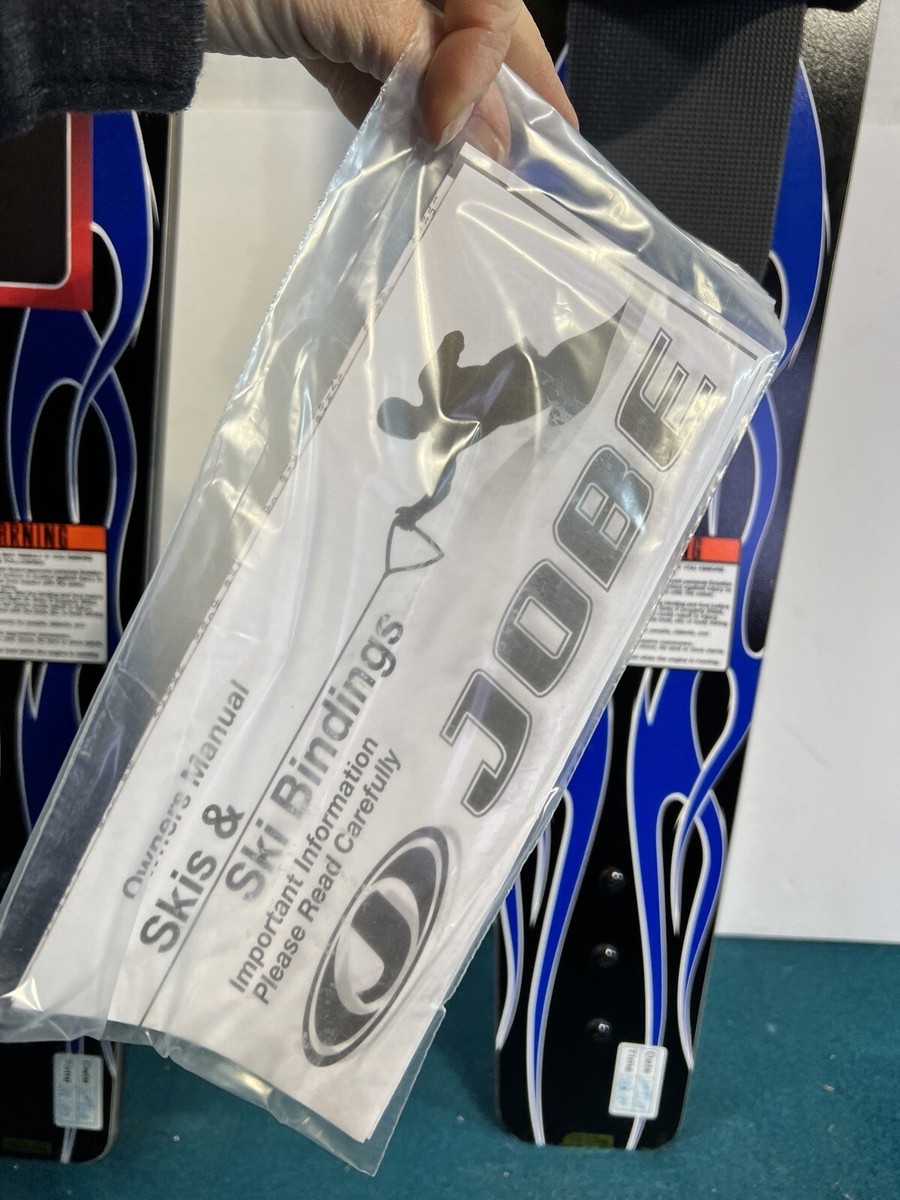 スキー Yamaha ski board yamaha water ski jobe virture series 67” Blue Combo Or Entry