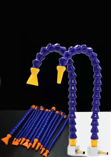1/4 3/8 Flexible Plastic Water Oil Coolant Pipe Hose For Lathe Milling CNC Air - Picture 3 of 36