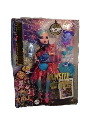 Monster High Monster Ball LAGOONA BLUE | Puppe mit Accessoires & Zubehör 