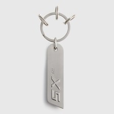 BMW Genuine Keyring The X5 Series Metal Silver Car Key Ring  