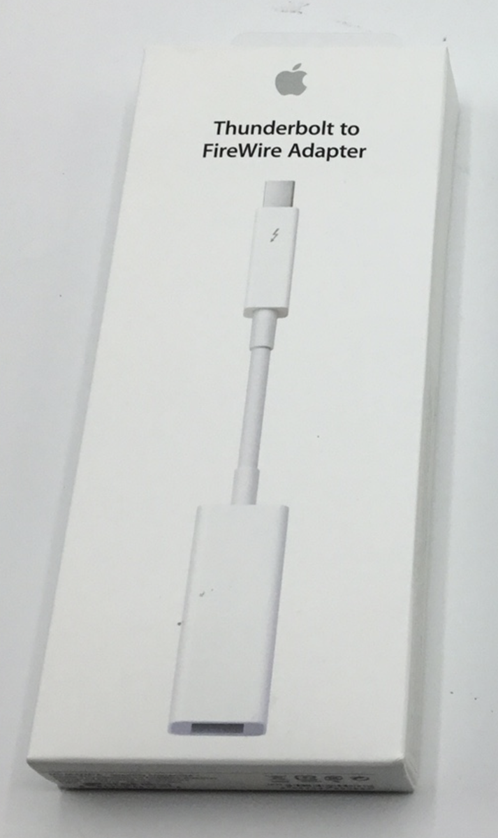 配信機器・PA機器・レコーディング機器 201* Apple Thunderbolt FireWire A1463 Original Apple A1463 Thunderbolt 2 to FireWire 800 FW800