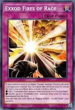 yugioh exxod fires of rage super rare 3x info-en068 info