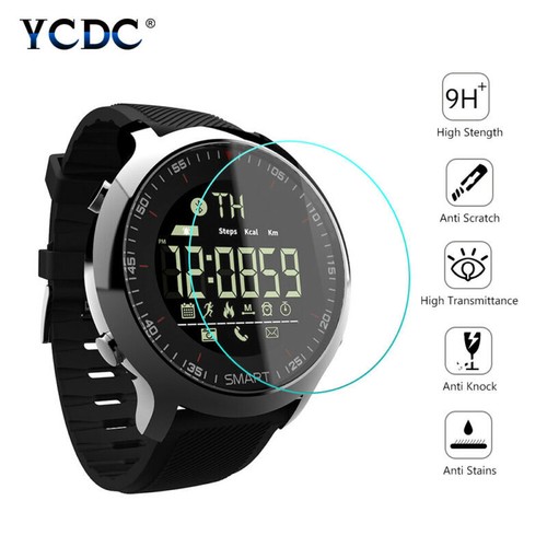 HD Tempered Glass Dia. 0.3mm Watch Protector 9H Screen For Citizen Ticwatch DW - Picture 36 of 36