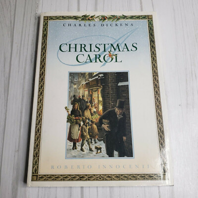 【希少価値】A Christmas Carol チャールズ・ディケンズ Christmas Carol by Charles Dickens (1990, Hardcover) for
