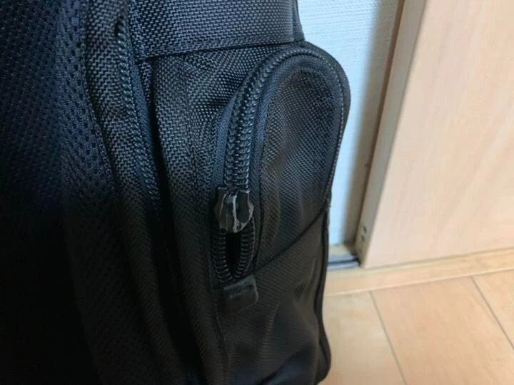 TUMI 26578DH T-Pass Black Backpack l Black Good Condition