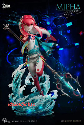ゼルダの伝説 Third Eye-STUDIO リンク ミファー フィギュア Third Eye Studio Breath Of The Wild Mipha Resin Model 1/4 Scale