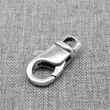 925 Sterling Silver Large Lobster Claw Clasp for Necklace Bracelet