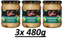 3x Cmak Sauerkraut russischer Art varză murată lâhana turşusu квашеная капуста